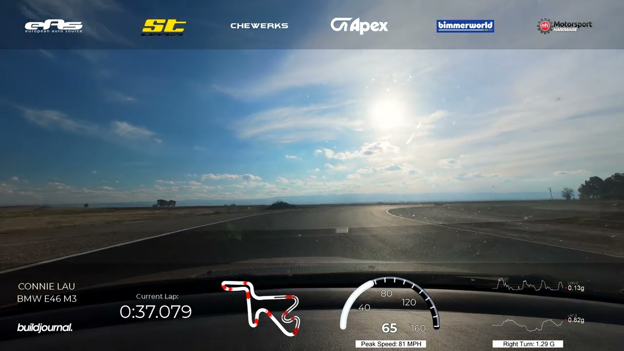 BMW E46 M3 @ Buttonwillow Circuit - 2:02.997