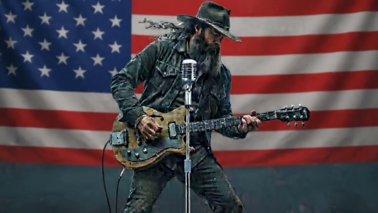 (The original full version of The Star-Spangled banner) A  Outlaw country Rock version 