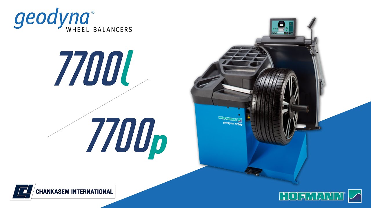HOFMANN GEODYNA 7700P / 7700L แนะนำการใช้งานเครื่องถ่วงล้อ BY.CHANKASEMINTER