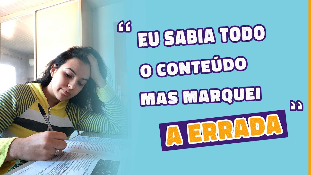 10 erros que te fazem errar questões por bobeira (e como resolvê-los)!