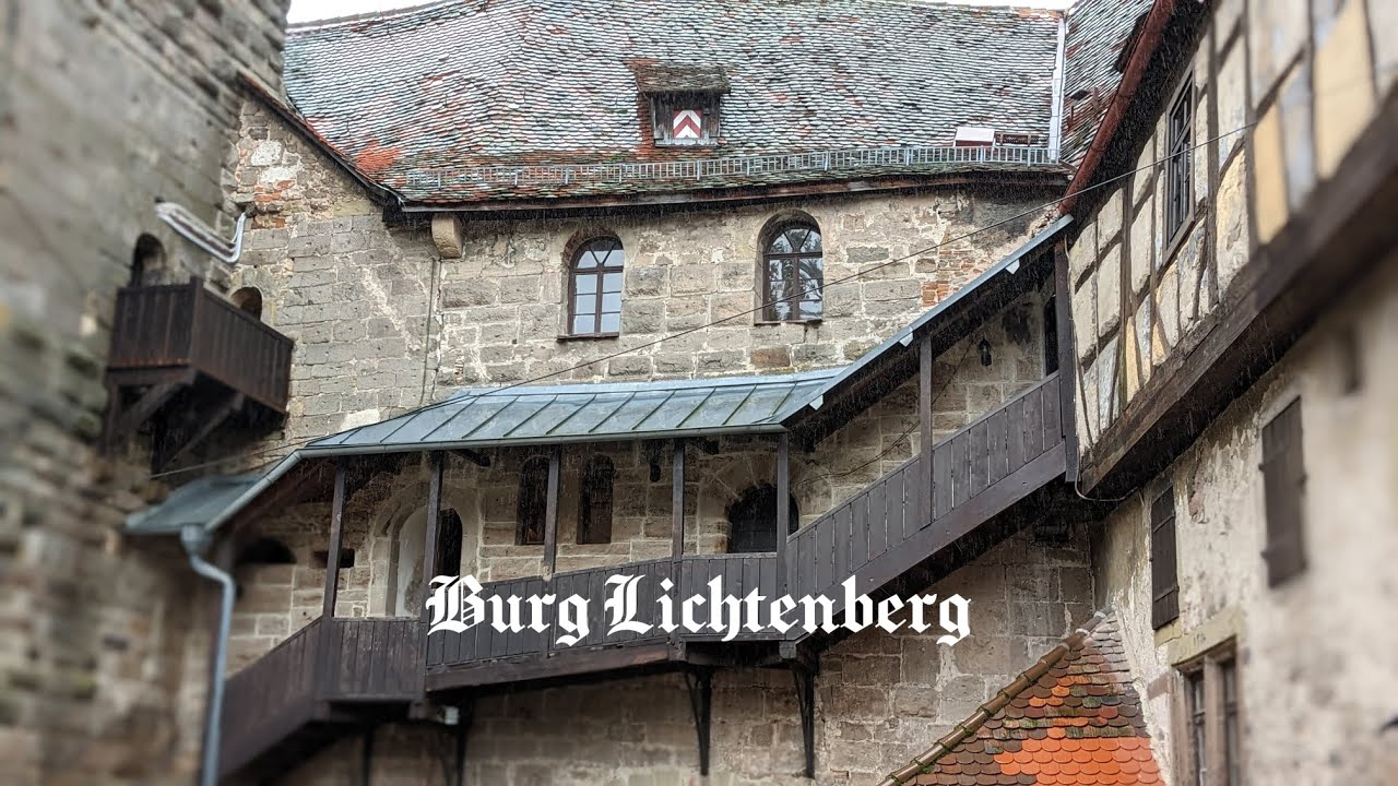 Burg Lichtenberg Oberstenfeld | Ansichten aus dem Inneren der Burg | Wandmalereien