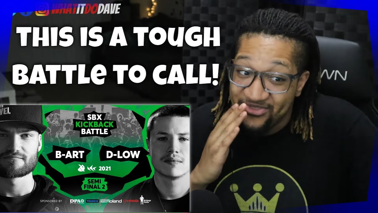 Reaction to B-ART vs D-LOW | Semifinal 2 | SBX KICKBACK BATTLE 2021