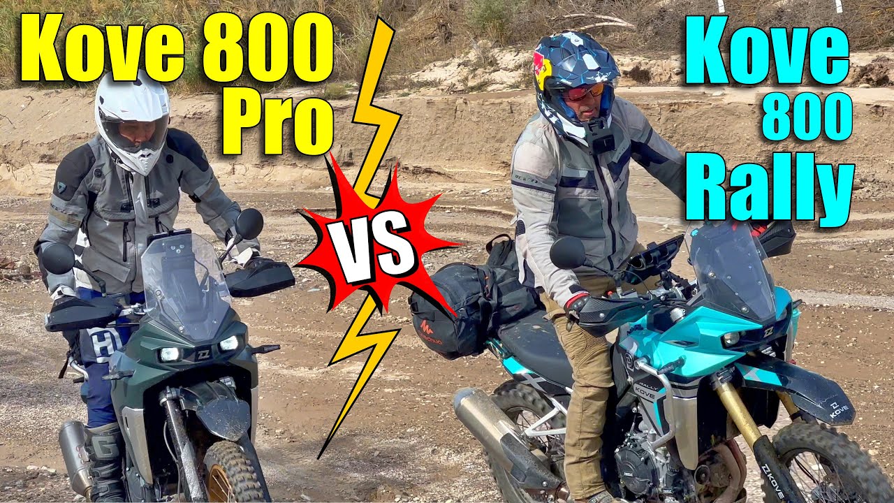 Kove 800 RALLY  VS  Kove 800x PRO.  La moto que querrás comprar
