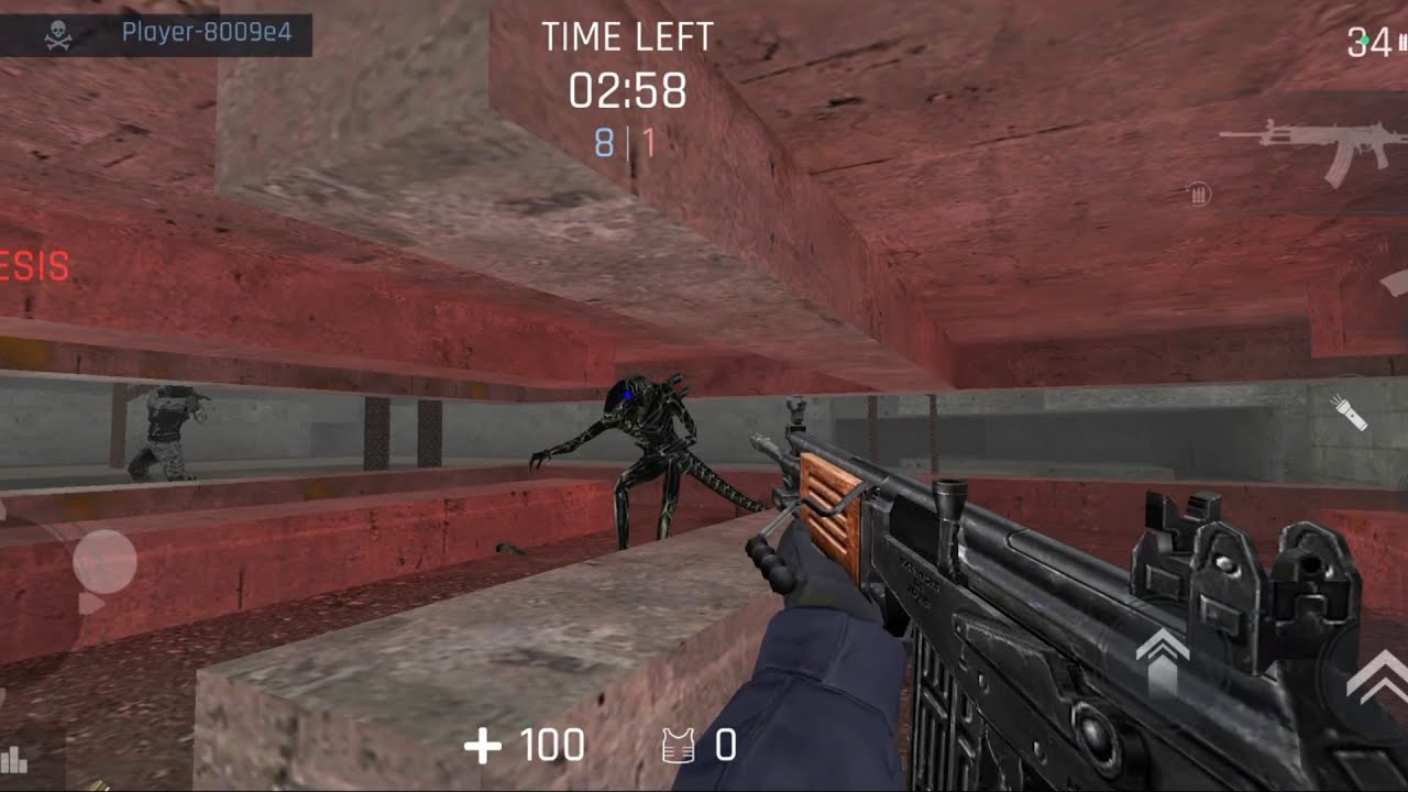 Kontra Multiplayer Fps - Zombie Mode Gameplay || Zm_joint