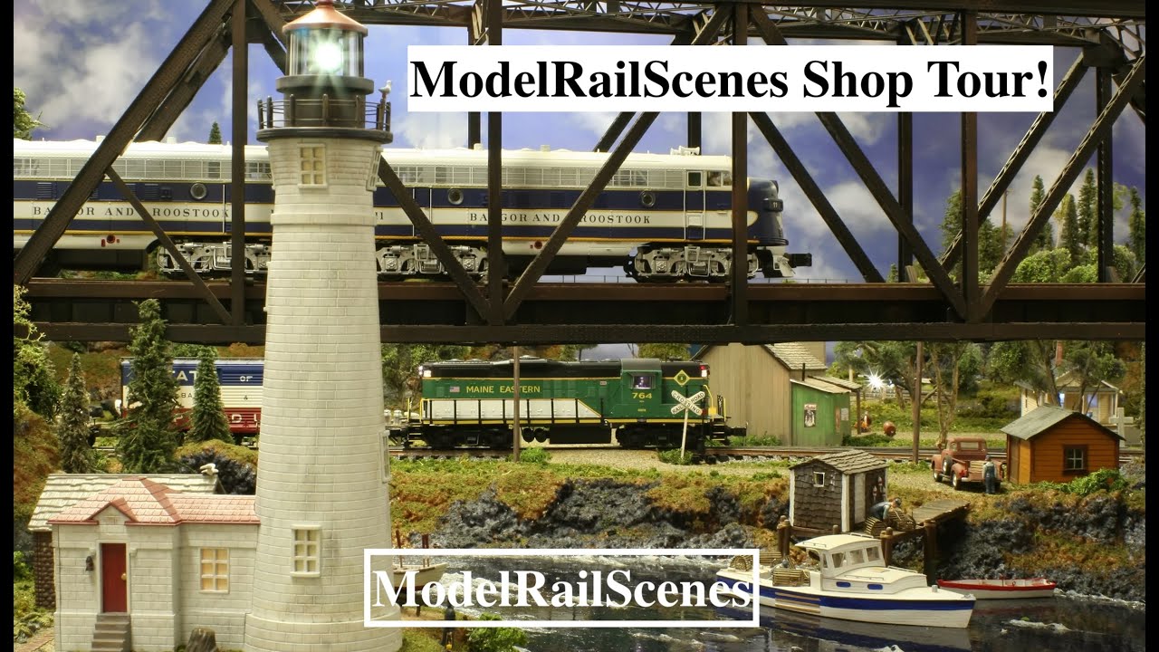 Full Shop Tour!  - ModelRailScenes