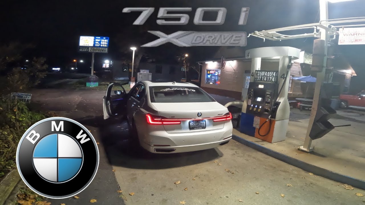 2022 BMW 750i Xdrive (POV Night drive)