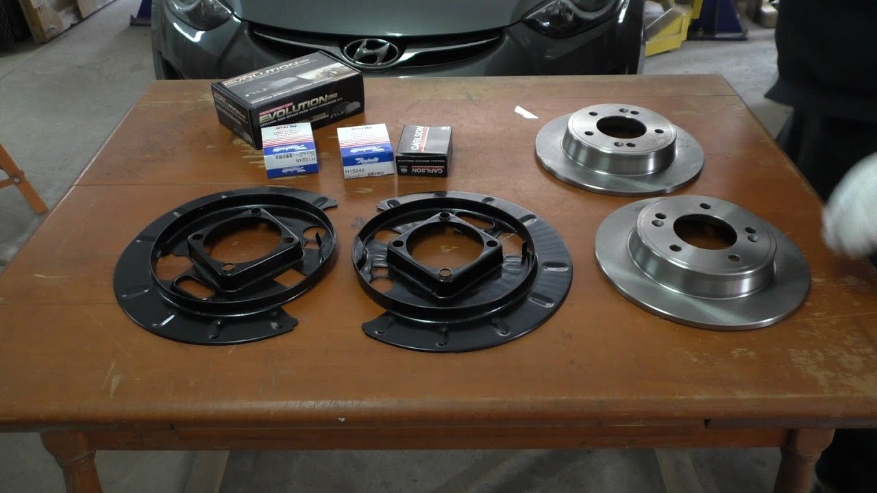 Hyundai Elantra Rear Brakes and Hubs