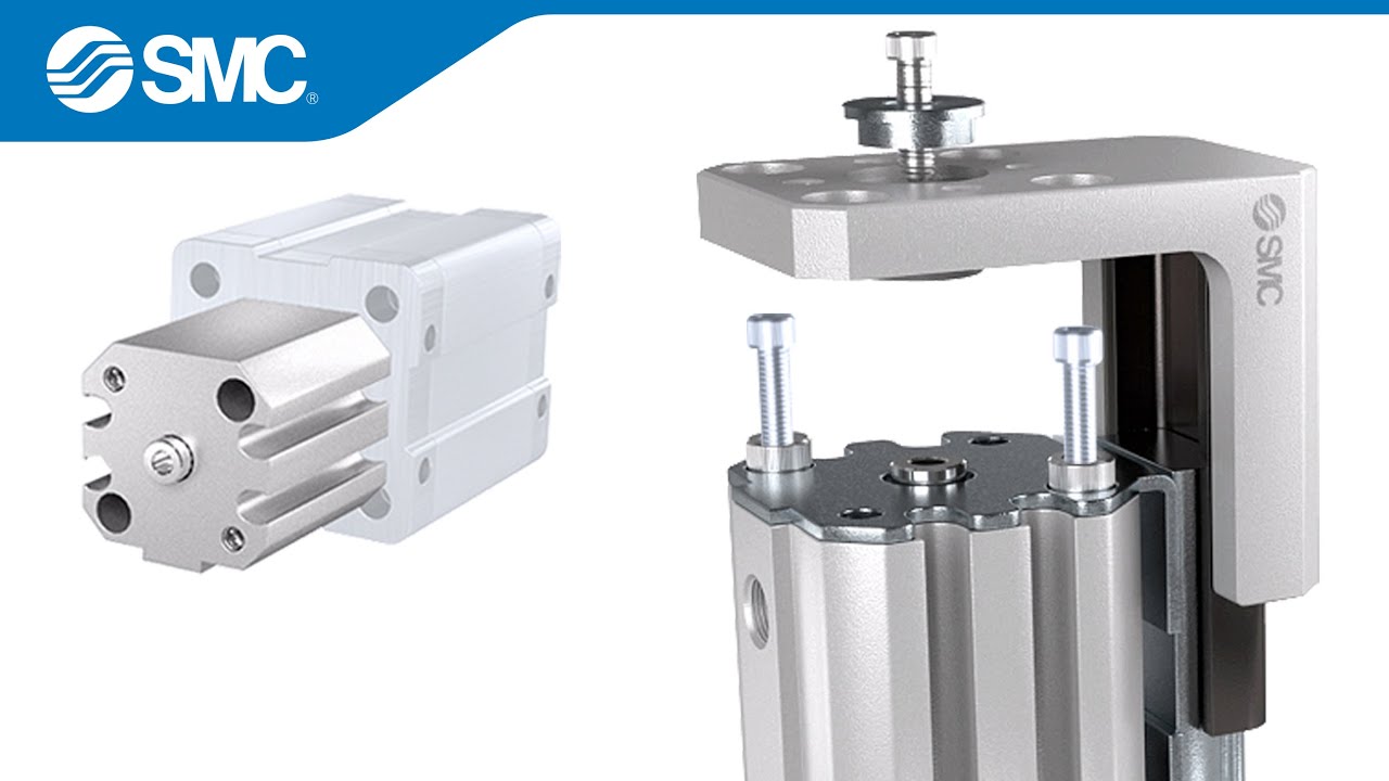 SMC´s New Product Video: MXZ Series – Compact Cylinder with Linear Guide