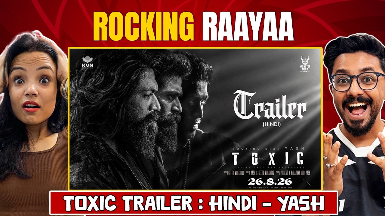 Toxic Trailer ☠️ Reaction | Rocking Star Yash | Geetu Mohandas | Kiara Advani | Monster Mind