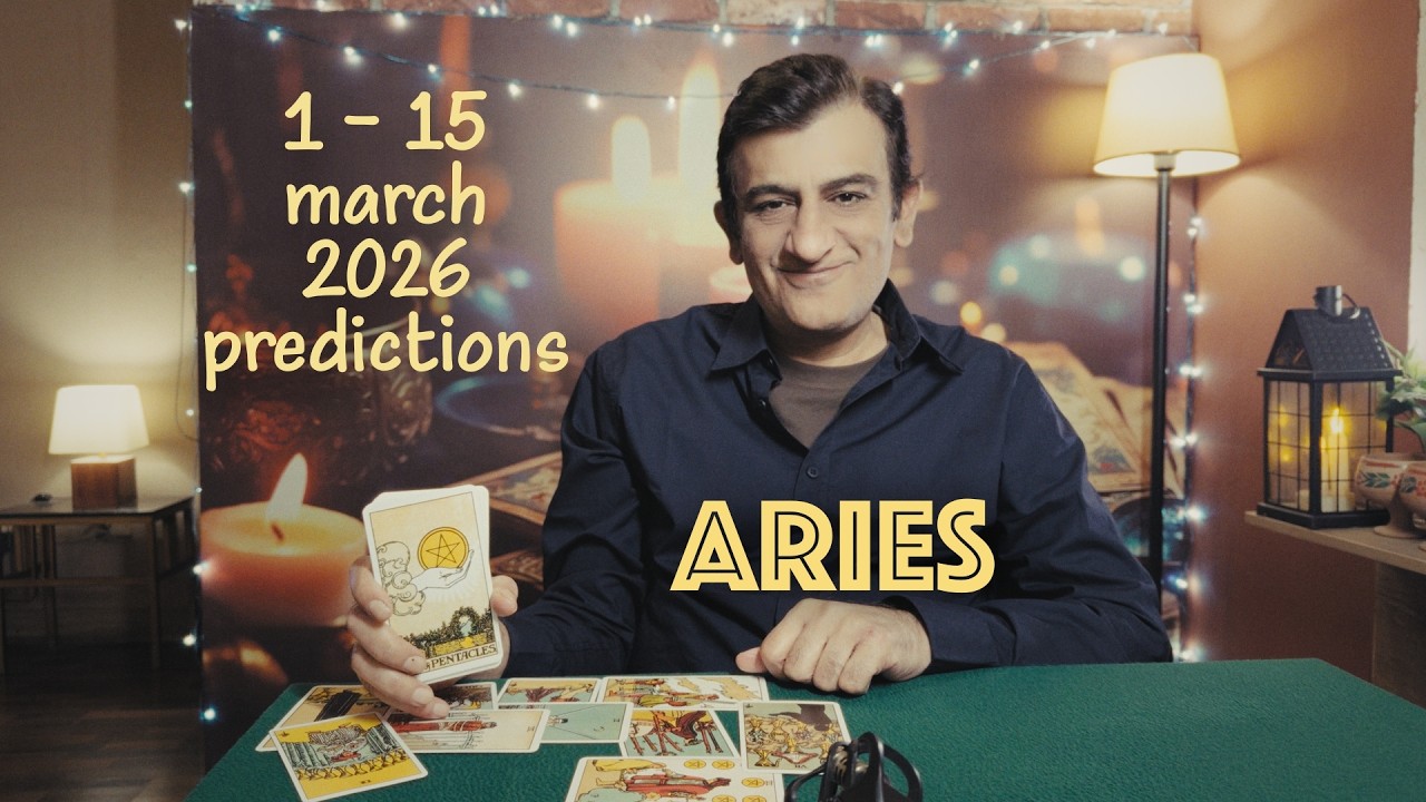 Aries - 1 - 15 MARCH 2026 PREDICTIONS☕️psychic love tarot