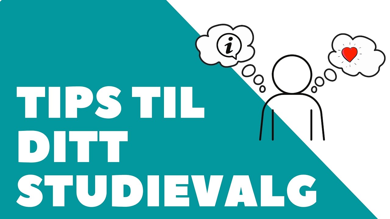 Tips til ditt studievalg!