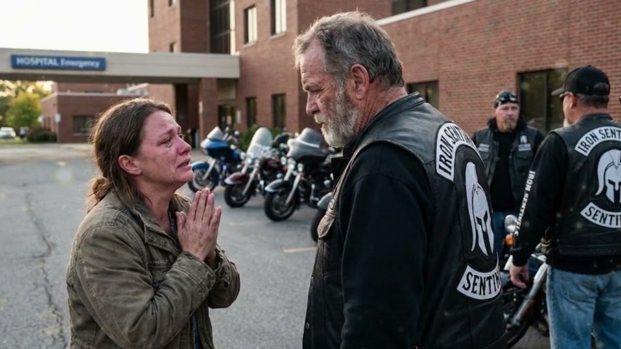 77 Bikers Stormed Hospital To Protect A Woman From Her Stepfather, What They Did Shocked Everyone