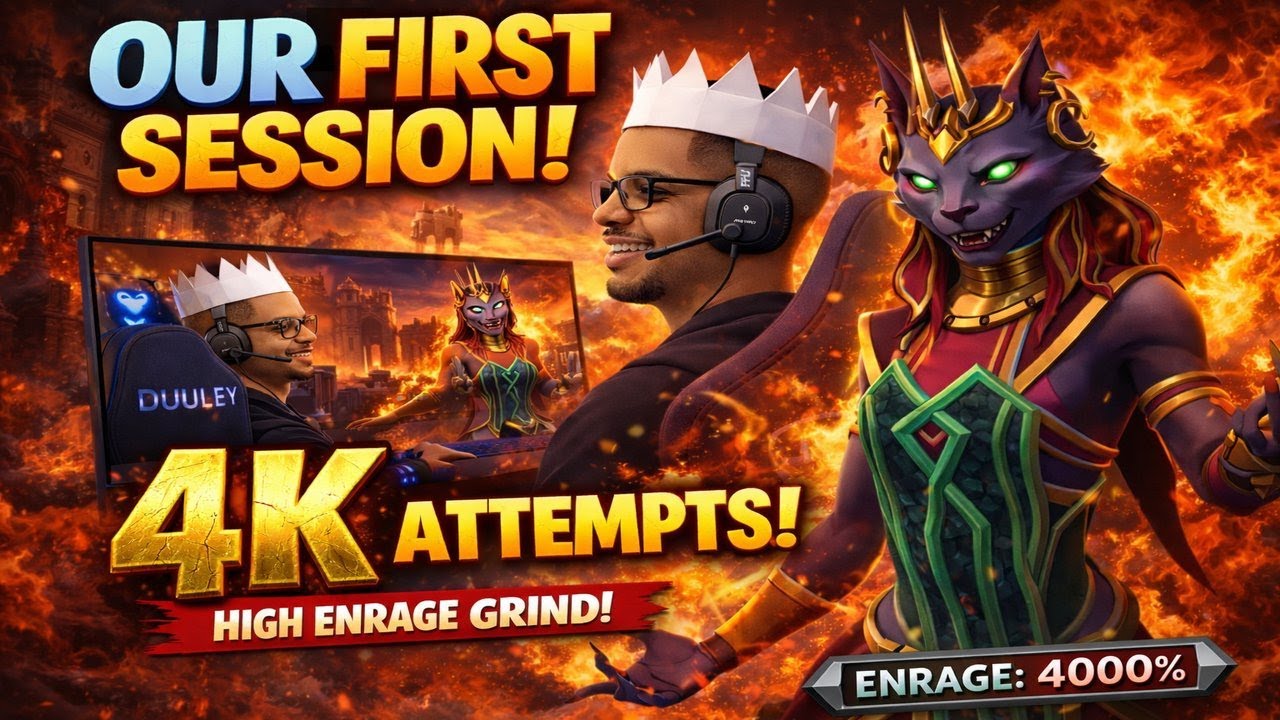 FIRST 4K% Amascut Session | Brutal High Enrage Attempts (RS3)