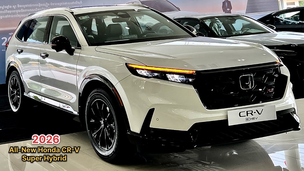 Nowość! Nowa Honda CR-V Super Hybrid 2026 &ndash; Nowa technologia nadwozia i wnętrza
