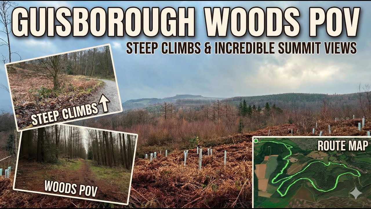 Guisborough Woods POV | Steep Climbs & Incredible Summit Views