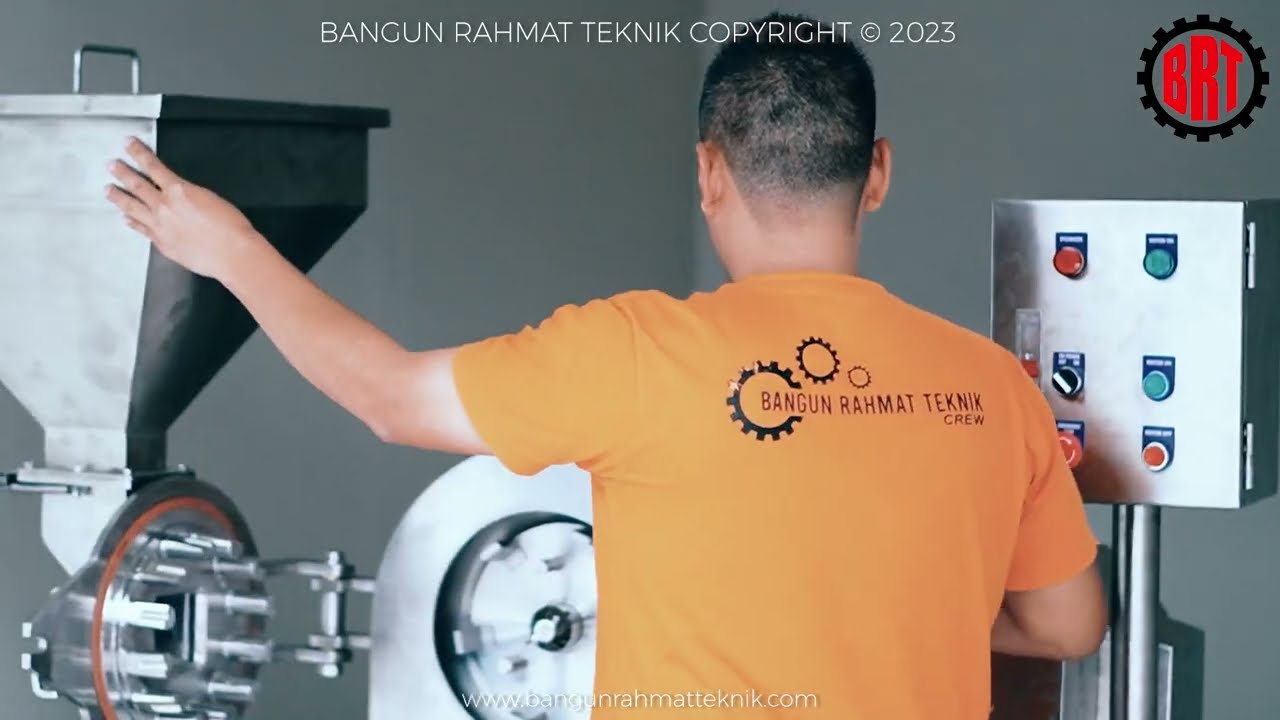 Mesin Pin Mill Kapasitas 50kg/jam | Bangun Rahmat Teknik