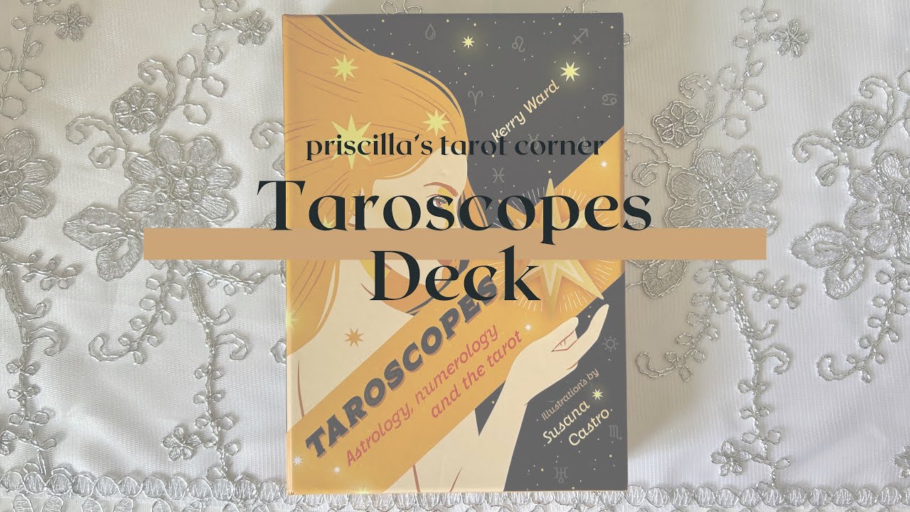 Unboxing the Taroscopes Deck 🪐 Where Tarot & Astrology Merge Together  