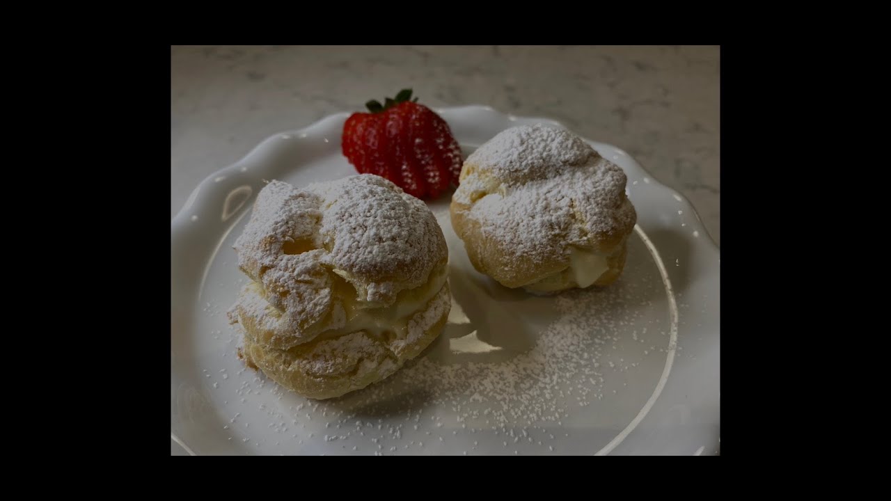 Vanilla Cream Puffs