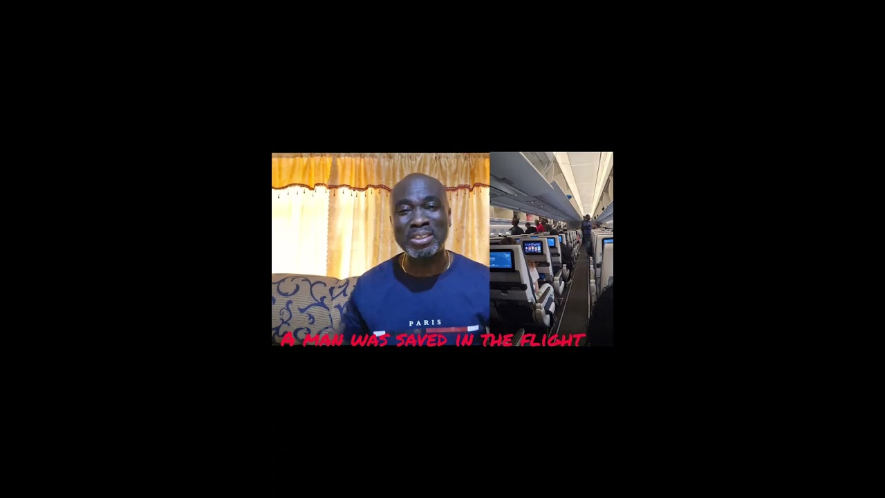 A ghanian man was saved in the flight.#ghanatiktokers ##britishairways ##AbeeRadio  #funnyvideos 