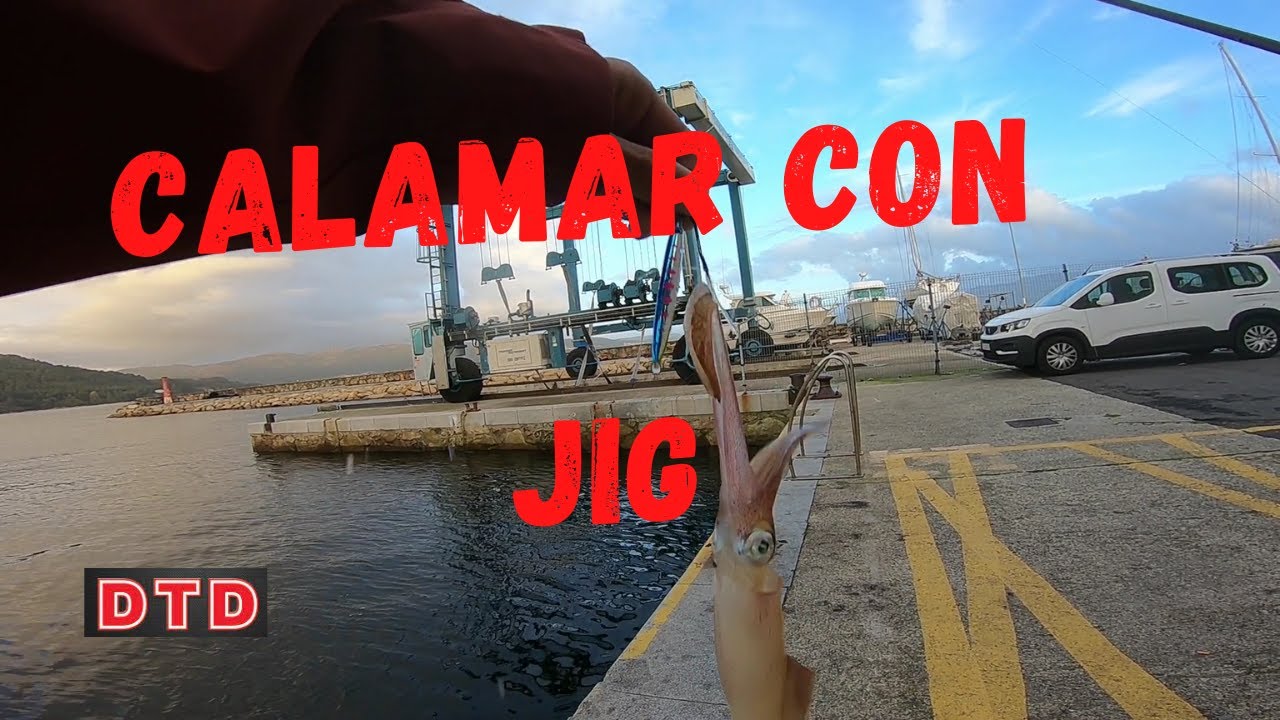 PESCA DE CALAMARES EN PUERTO || EGING GALICIA ||Travel Vlog 21