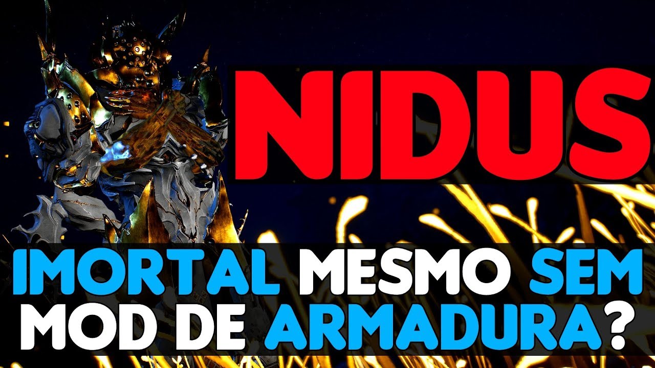 NIDUS [6 Forma]: TANK UMBRAL (SEM MOD DE ARMADURA!?) & MUITO FORTE! | BUILD e ANÁLISE