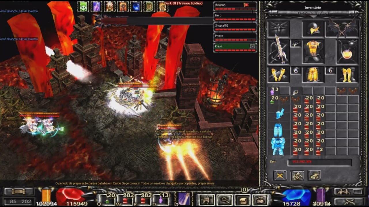 Click in Klaus - Fazendo a Nova Quest 3ª Classe (Blade Master) MUCABRASIL - 11/01/2026