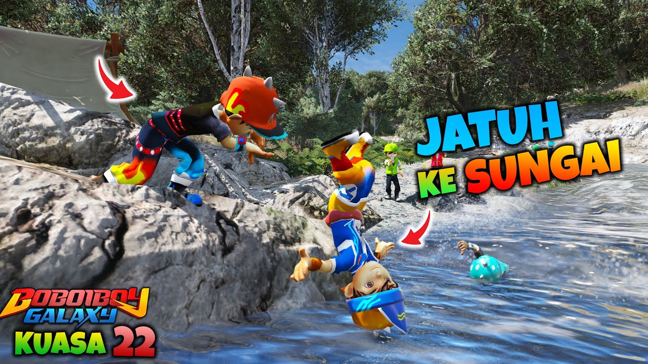 BOBOIBOY SOPAN MARAH KE BOBOIBOY FROSTFIRE KARENA DIKERJAIN - GTA 5 MOD