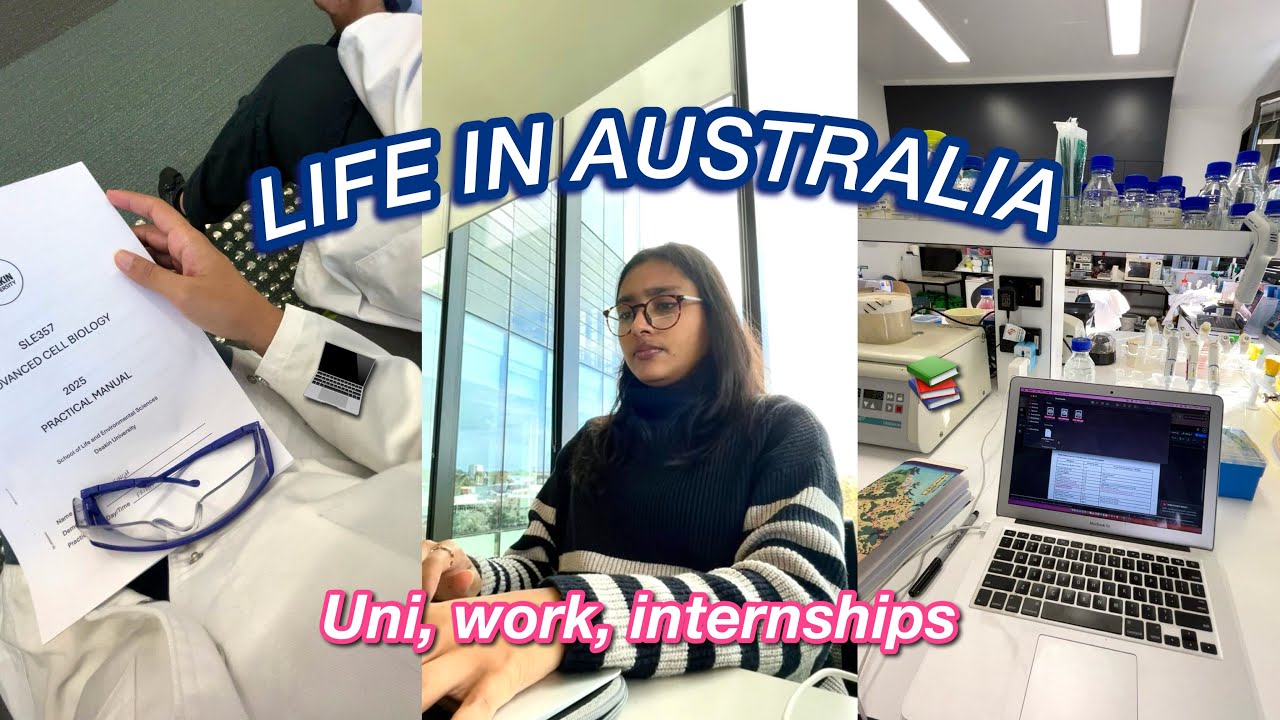 Spend a Week w Me as a Student in Australia! Working Part-Time, Internships, Uni life, Gym, Adulting