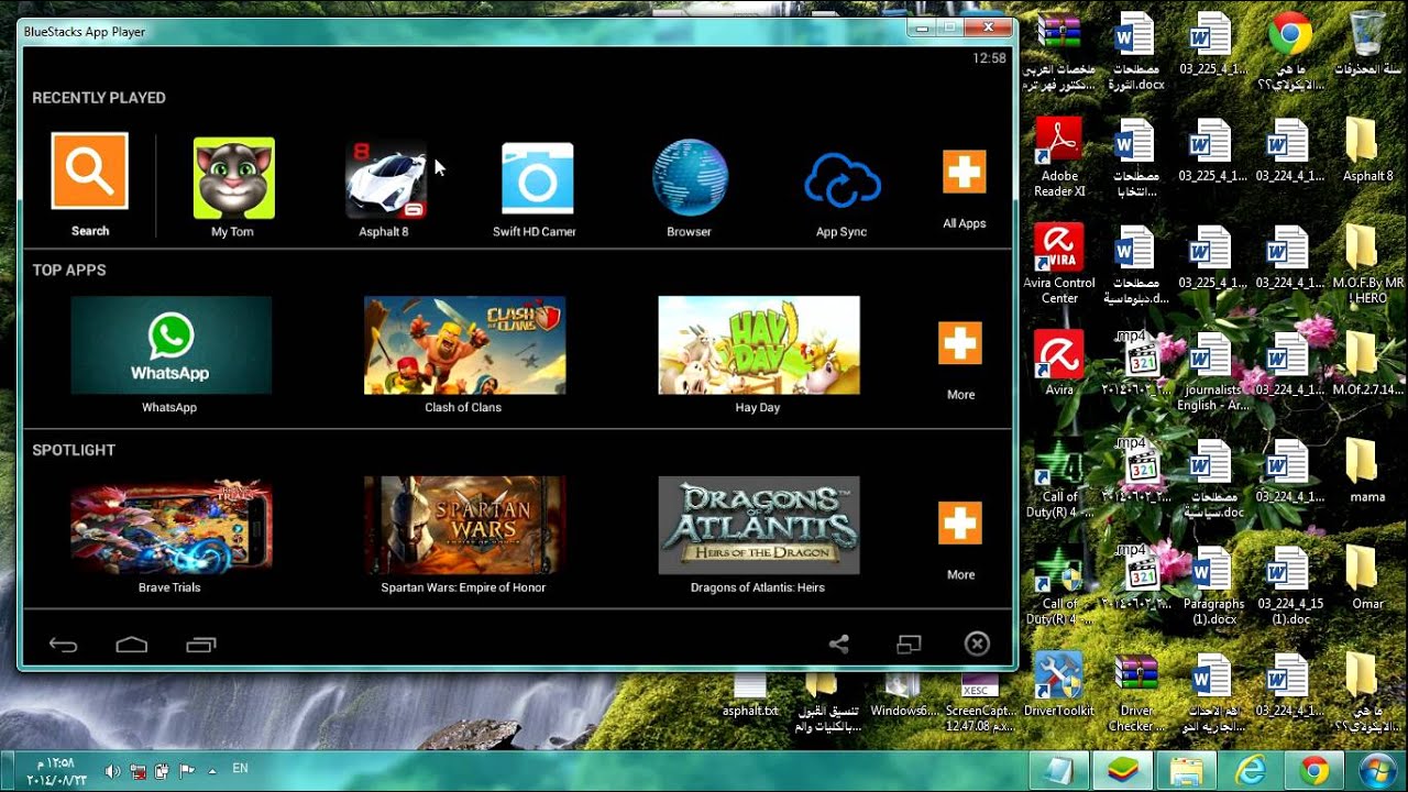 asphalt 8 black screen win 7