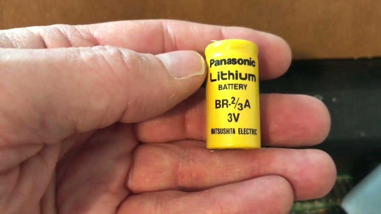 Ensoniq VFX-SD Battery Replacement (CR2032 w/holder)
