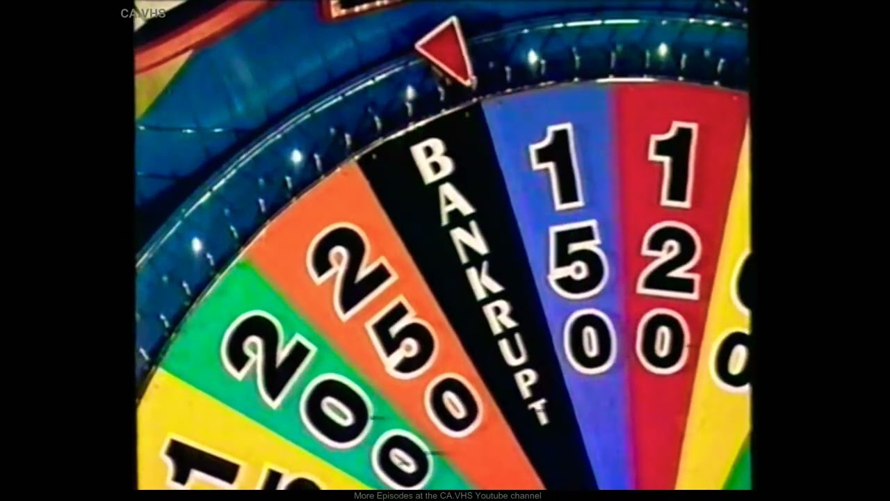 Wheel of Fortune Australia - Tuesday June 27th 2000, Part 1 of 4