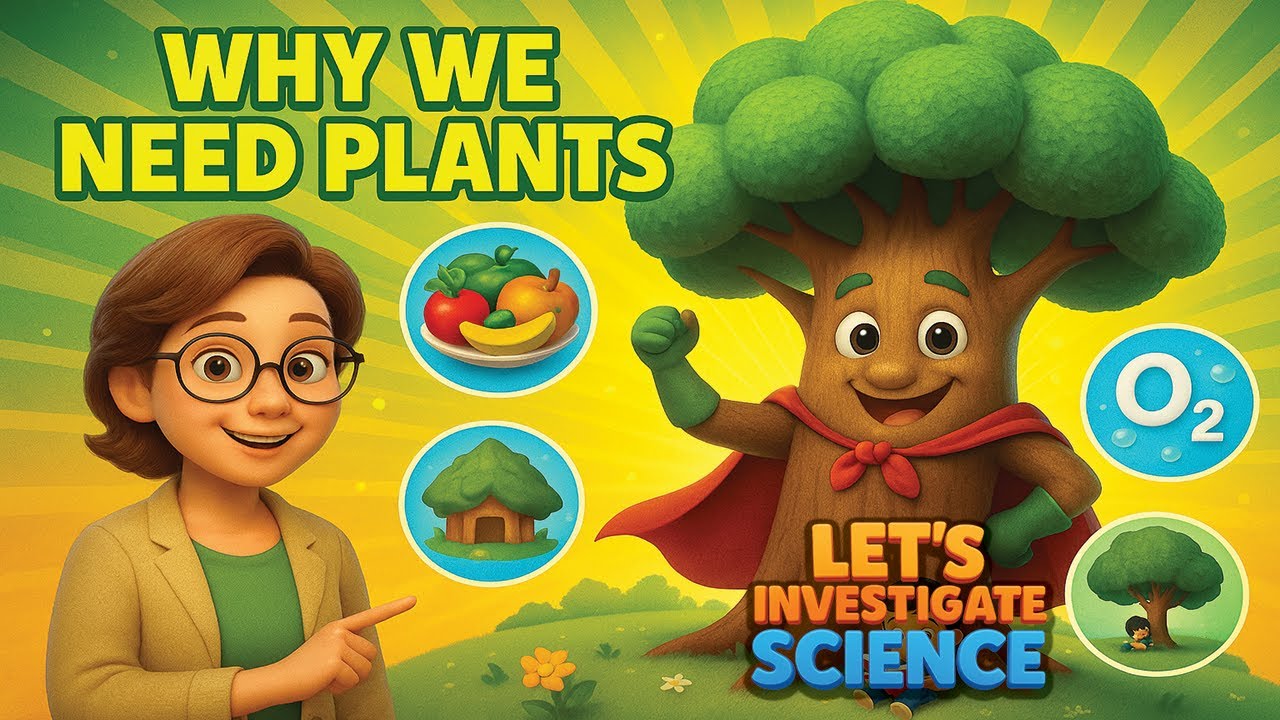 Why We Need Plants | Grade 1 | Unit 3 | Let’s Investigate Science