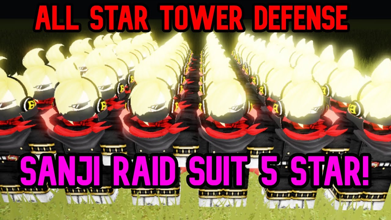 [UPDATE] Sanji Raid Suit is Coming to All Star Tower Defense! (5 Star Unit From One Piece)