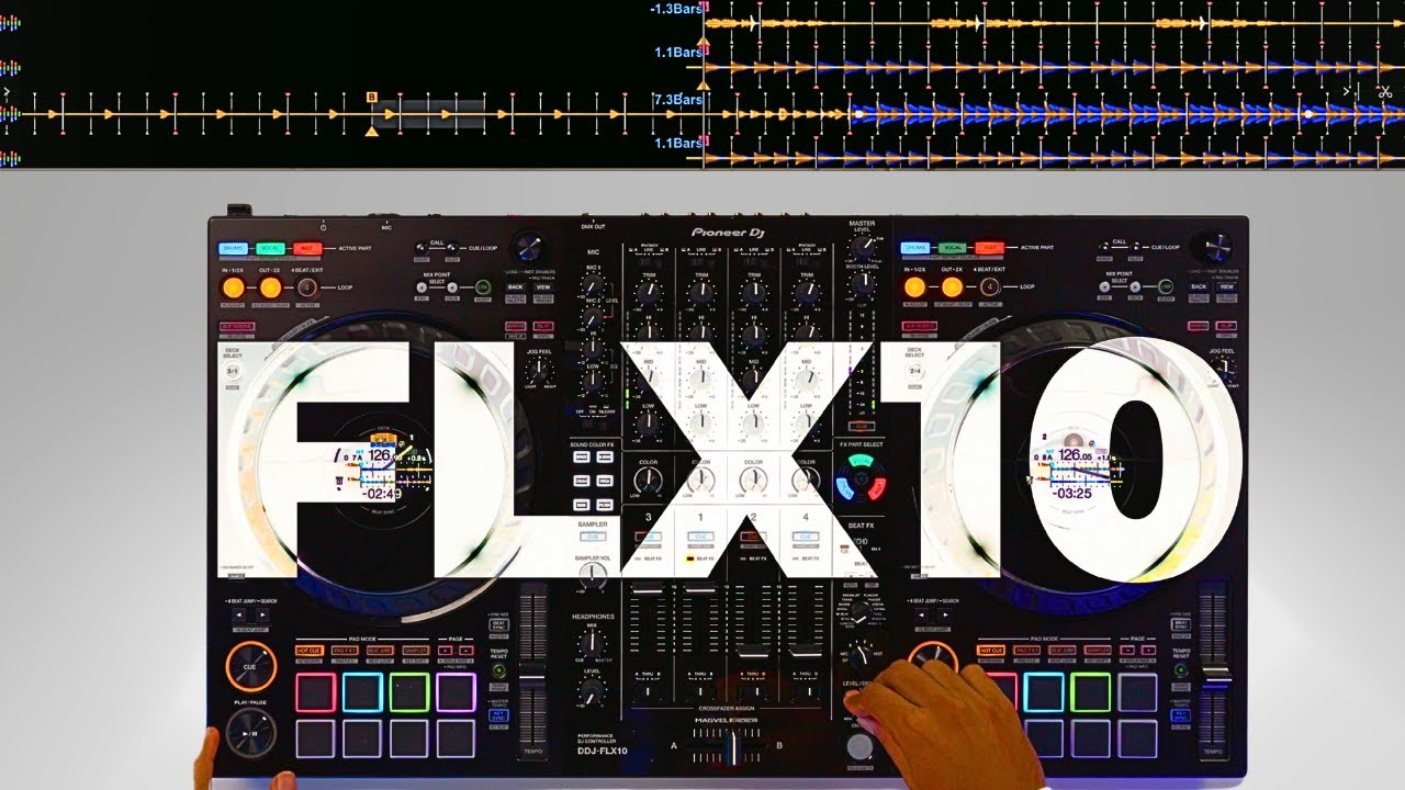 Pro DJ Mix on The New DDJ-FLX10 Controller (with Stems!)