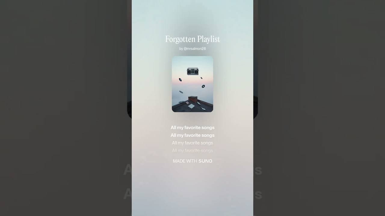 Forgotten Playlist