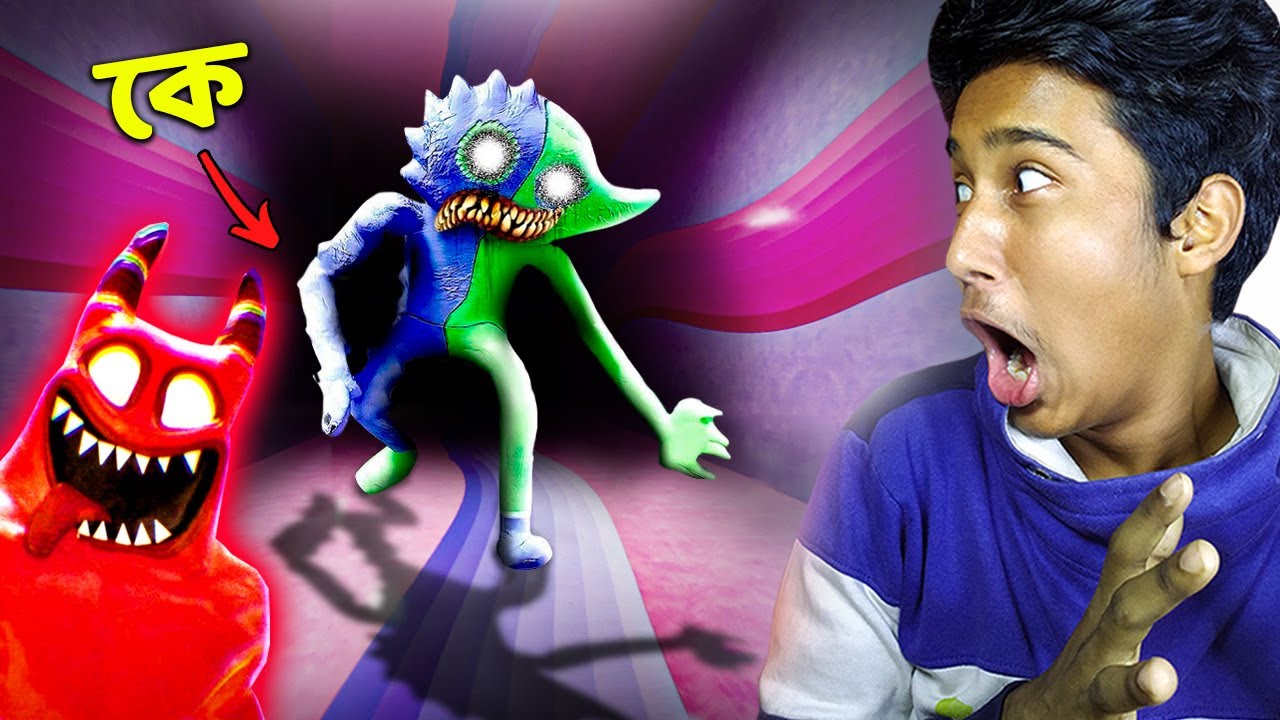 THIS BITTERGIGGLE MONSTER IS SO SCARY - GARTEN OF BANBAN 4 (Full Game)