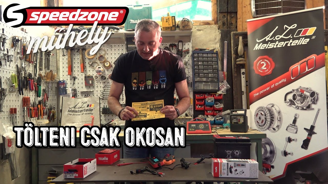 Speedzone műhely: Tölteni csak okosan, szépen