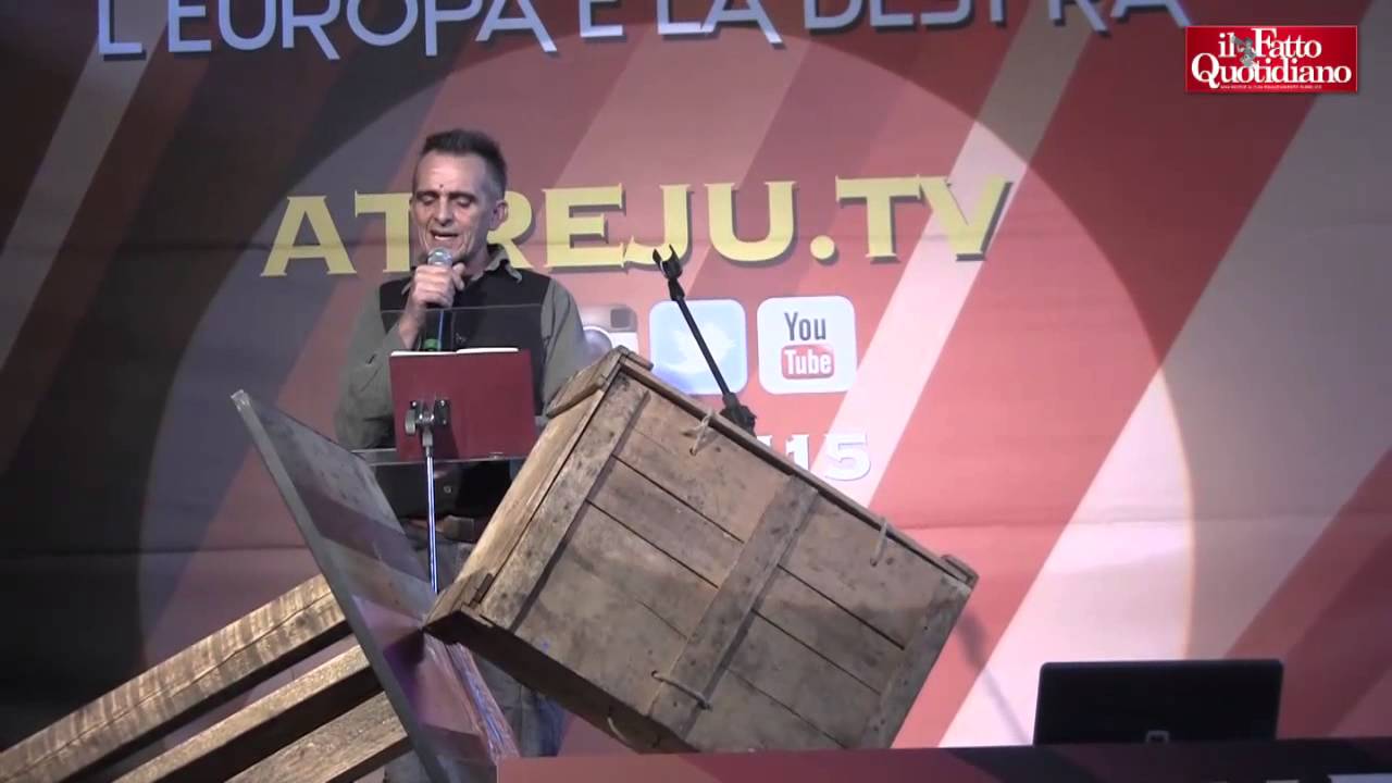 Giovanni Lindo Ferretti ad Atreju. 