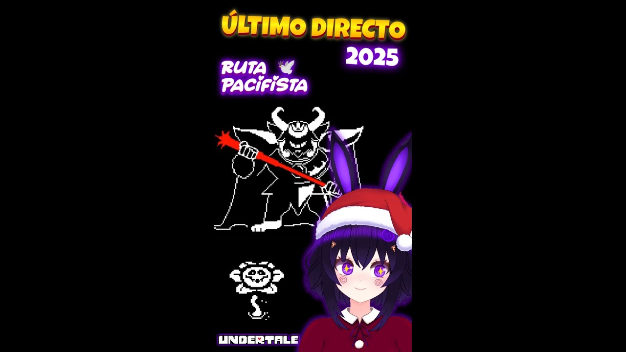 【UNDERTALE】 VTuber enfrenta a Asgore para cerrar el año 🌙 xd