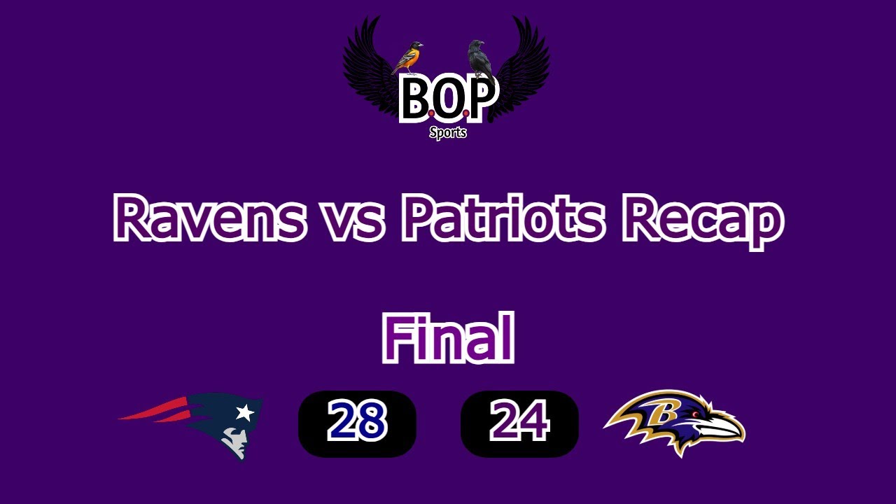 Ravens home woes continue vs Patriots