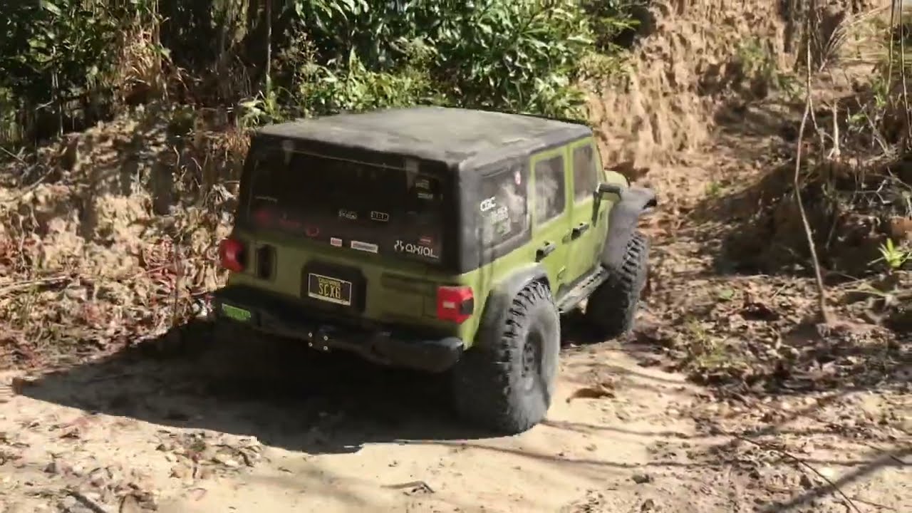 1/6 #SCX6 #Jeep JLU Wrangler 4WD Rock Crawler