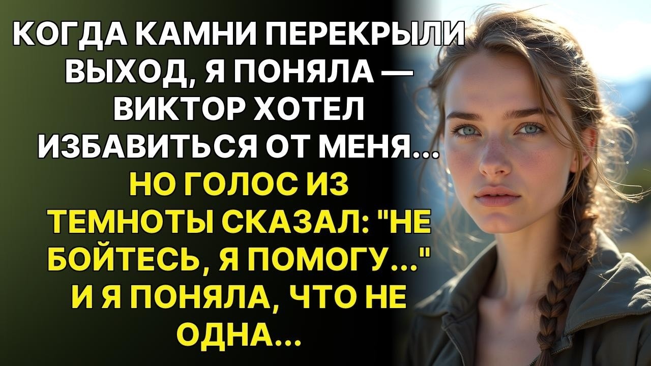 Здесь тебя никто не найдёт! - смеялся муж, заваливая вход в шахту. Но в темноте послышались шаги