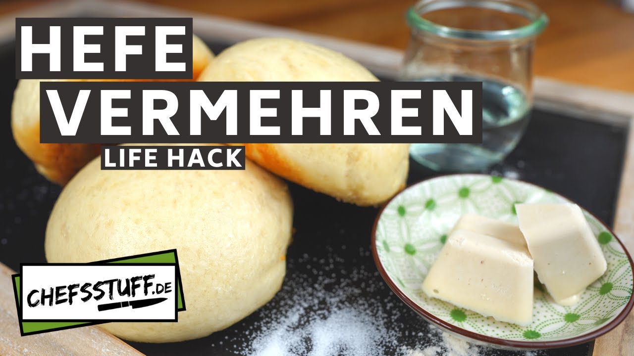 Hefe vermehren | Hefe einfrieren | Hefe auf Vorrat | Hefe Vorteig | Hefe selber machen