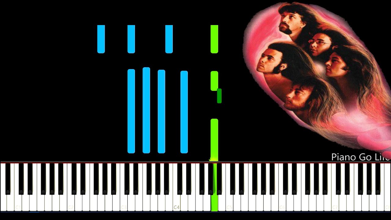 Deep Purple -  Soldier of Fortune Piano Tutorial
