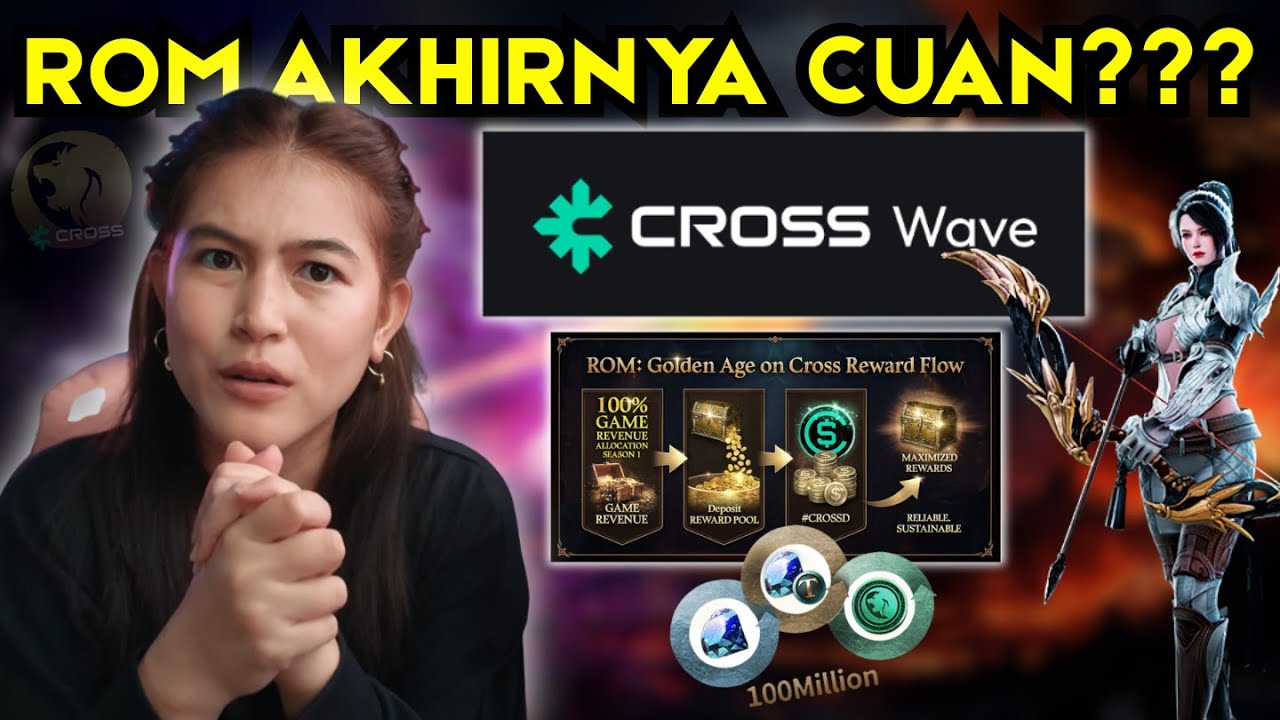 TOKENOMICS ROM YANG BARU OLEH CROSSWAVE! LEBIH CUAN KAH?