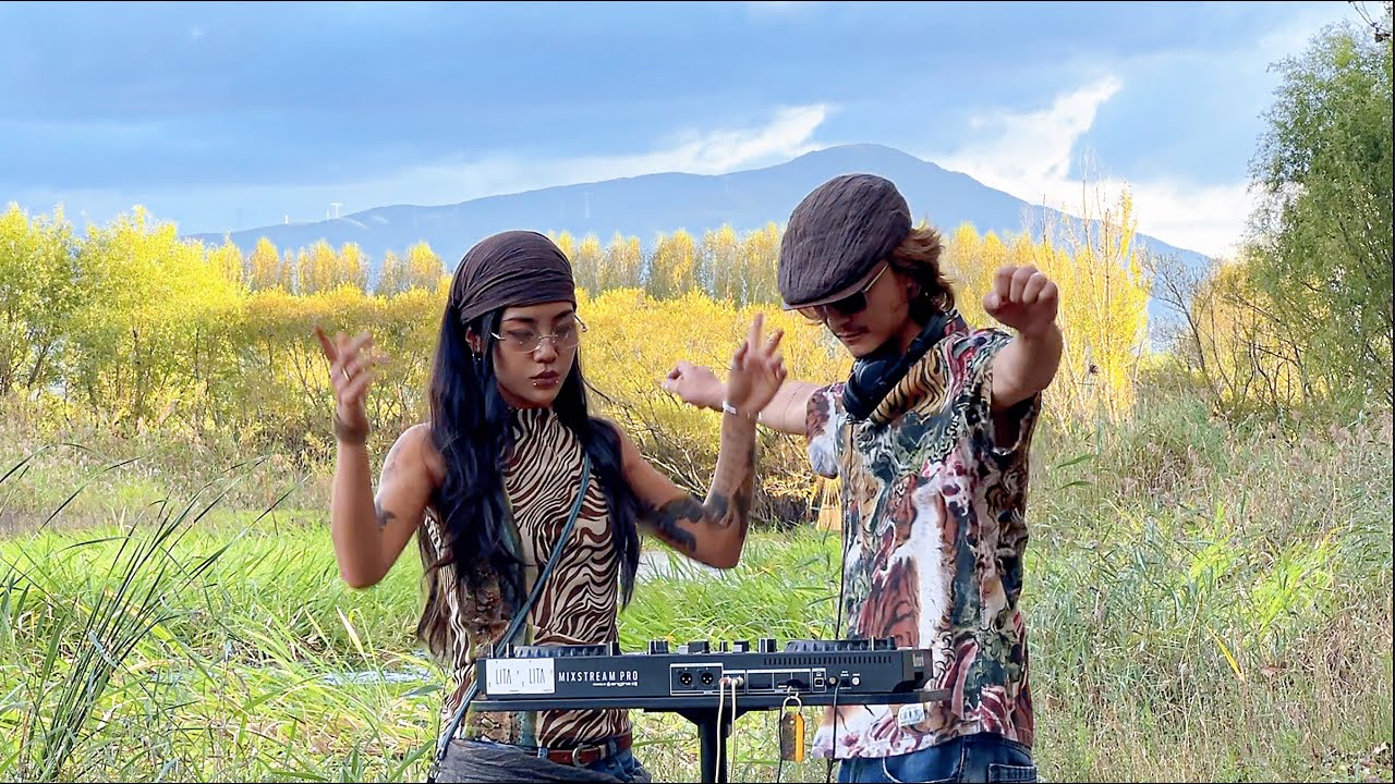 autumn house mix in the fields