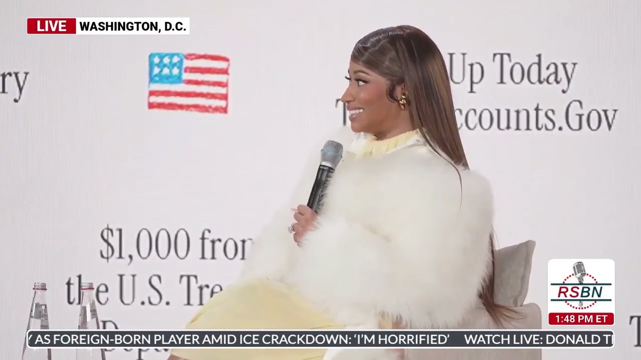 FULL SPEECH: A Fireside Chat Between Alex Bruesewitz and Nicki Minaj on Trump Accounts - 01/28/26