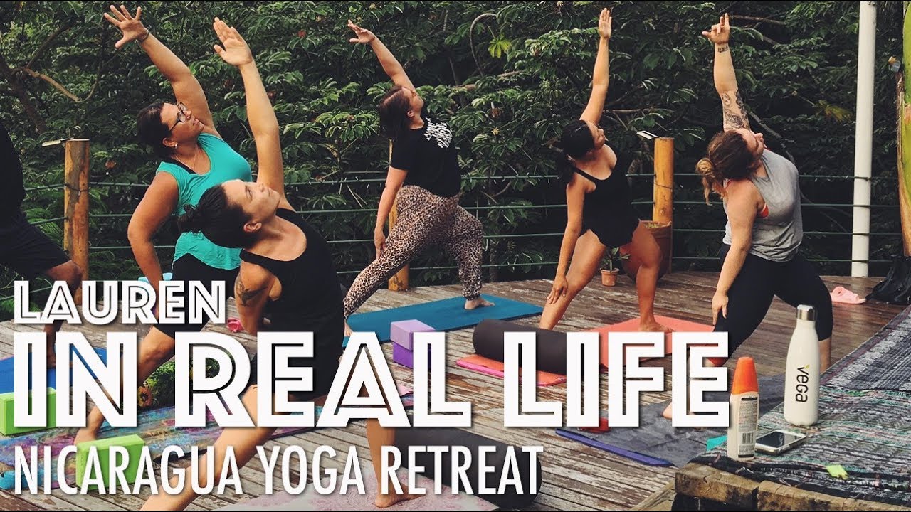NICARAGUA YOGA RETREAT + WHAT I ATE IN NICARAGUA | Lauren In Real Life