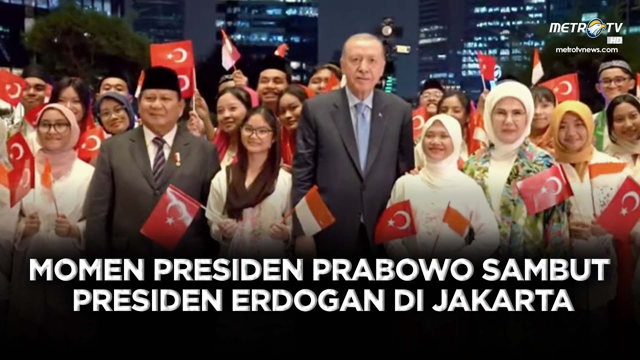 Presiden Prabowo Sambut langsung Presiden Erdoğan di Indonesia (Selasa 11/2/2025)