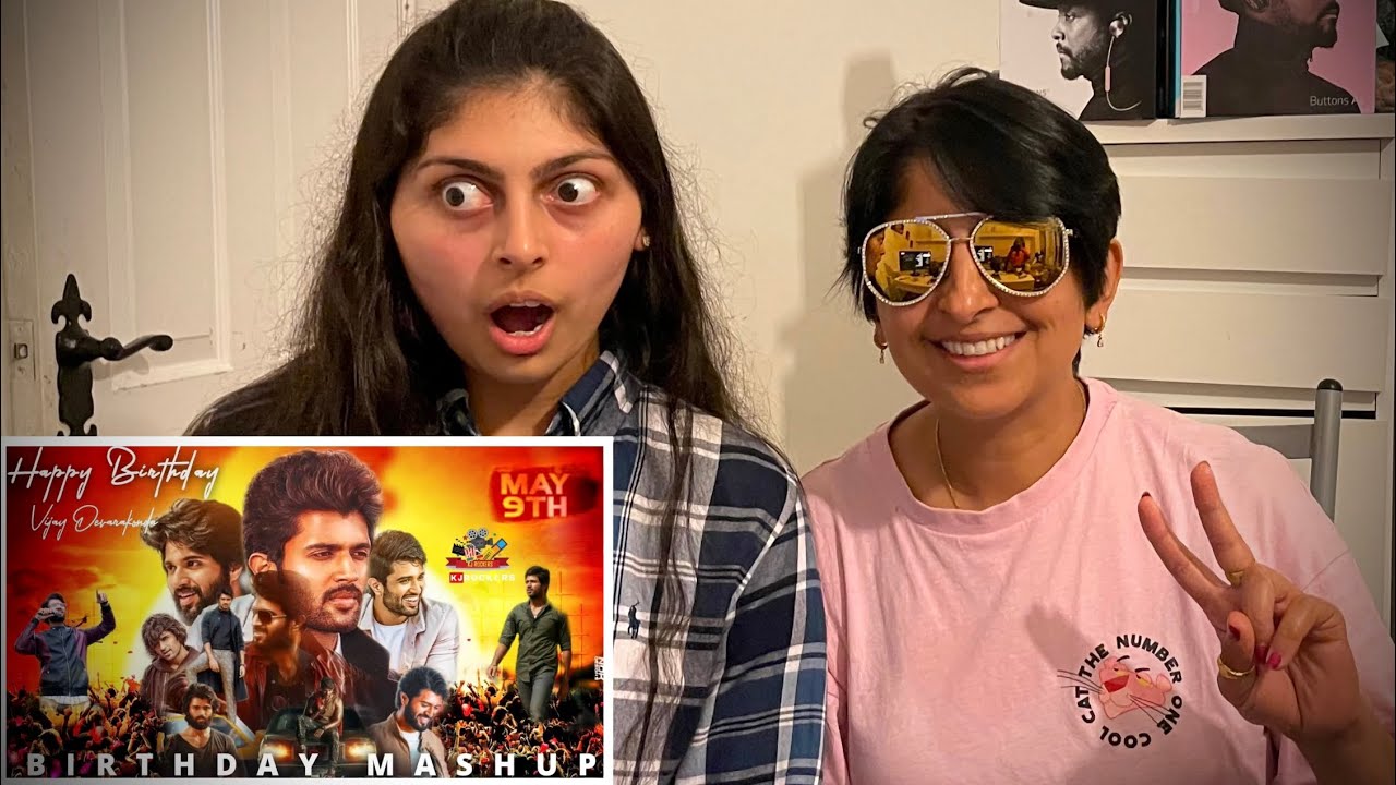 Vijay Devarakonda Birthday Mashup 2021 | Happy Birthday Vijay Devarakonda - 🇬🇧 Reaction!